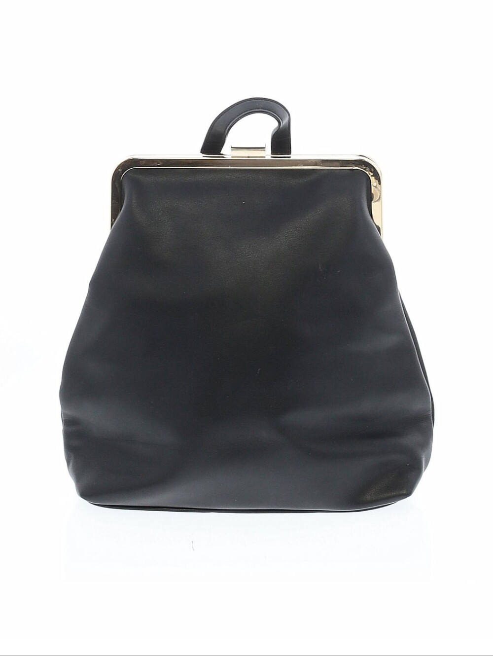 a new day✨ Classic Black Mini Backpack With Coin Purse Style Closure 👛